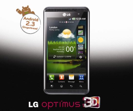 LG Optimus 3D GB Android r