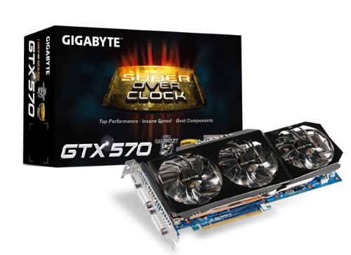Gigabyte Geforce GTX570 Super Overclock version