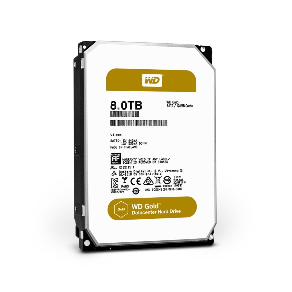WD Gold for Datacenter_8TB