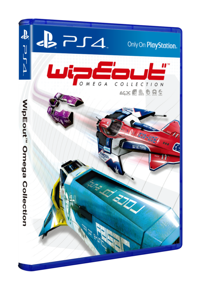 PS4 Wipeout Packshot Angle left Asia
